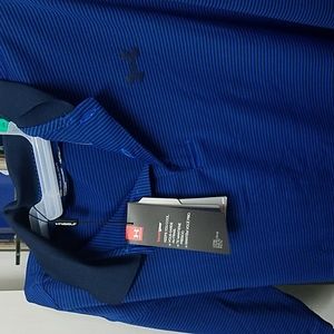 Mens Under Armour golf polo shirt.NWT